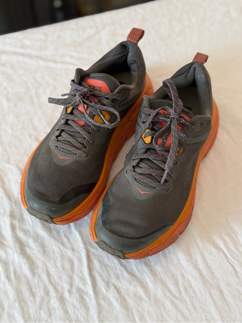 Hoka One One Challenger ATR 6 Trail Running Shoes Mesh Upper Size 7.5
